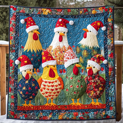 Holiday Flock Quilted Blanket NCU0NT1982