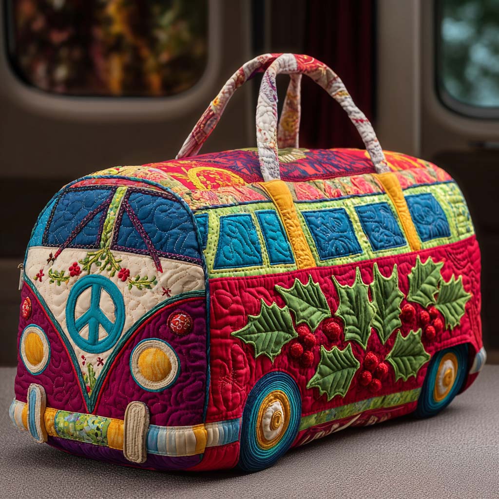 Holiday Freedom Van Quilted Duffle Bag NCU0NT11379