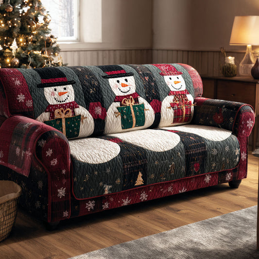Holiday Friends Quilted Sofa Cover NCU0TV830