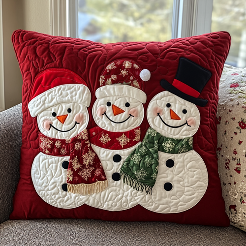 Holiday Frost Quilted Pillow Case NCU0VH708