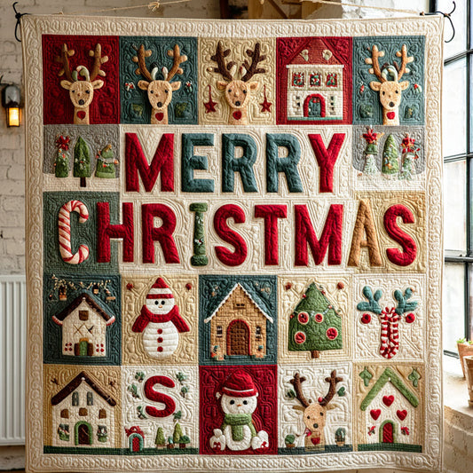 Holiday Glow Quilted Blanket NCU0TD873