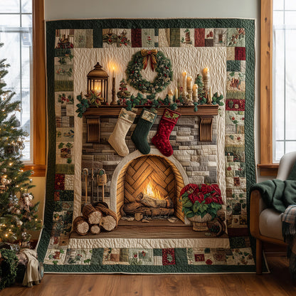 Holiday Glow Quilted Blanket NCU0TH3525
