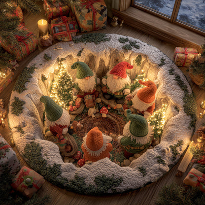 Holiday Glow Round Carpet NCU0DV8414