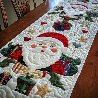 Holiday Harmony Quilted Table Runner NCU0NT665