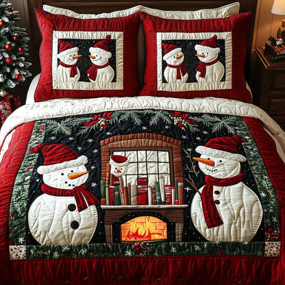 Holiday Haul 3-Piece Quilted Bedding Set NCU0PT2195