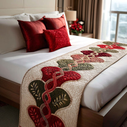 Holiday Haven Quilted Bed Runner NCU0PT8987