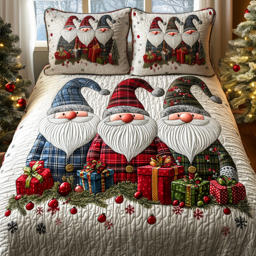 Holiday Helpers Quilted Bedding Set NCU0DV1776