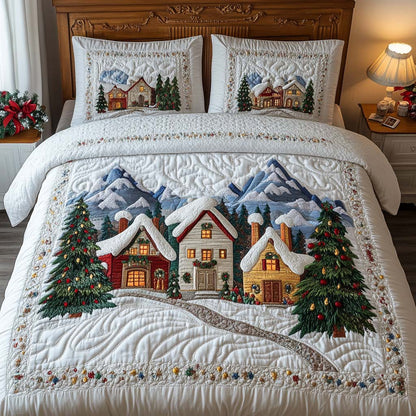 Holiday Homes 3-Piece Quilted Bedding Set NCU0NT9553