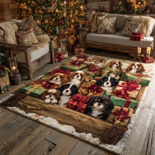 Holiday King Charles Area Rug NCU0HH1433