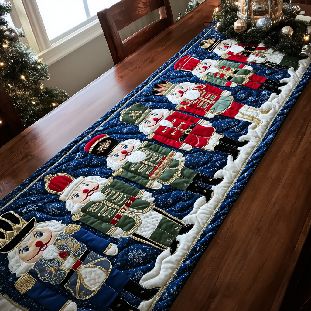 Holiday March Quilted Table Runner NCU0DK9853