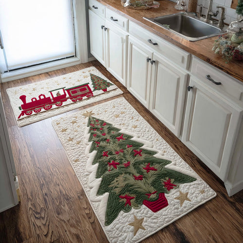 Holiday Pine Whispers Kitchen Area Rug NCU0TD1722
