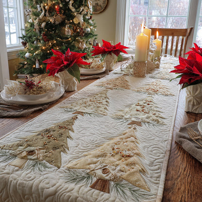 Holiday Pines Quilted Table Runner NCU0DV8726