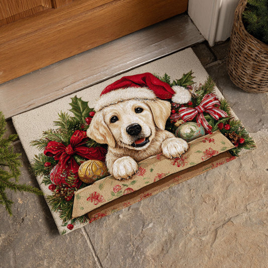 Holiday Pup Doormat NCU0TV621