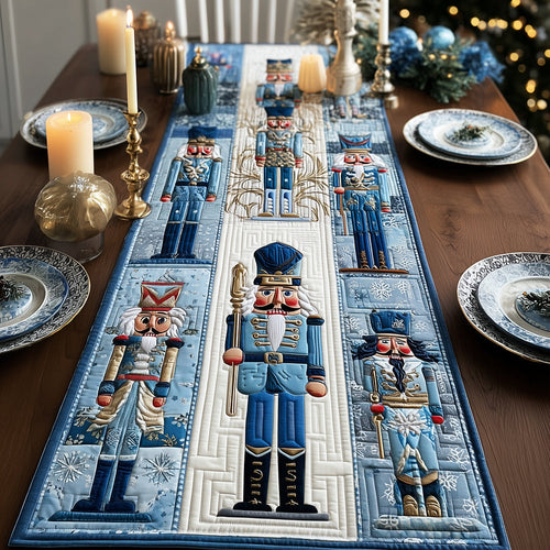 Holiday Royal Quilted Table Runner NCU0TH3388