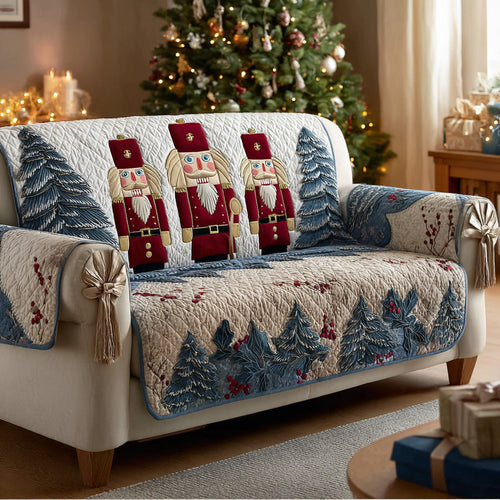 Holiday Soldier Quilted Sofa Cover NCU0TD1805