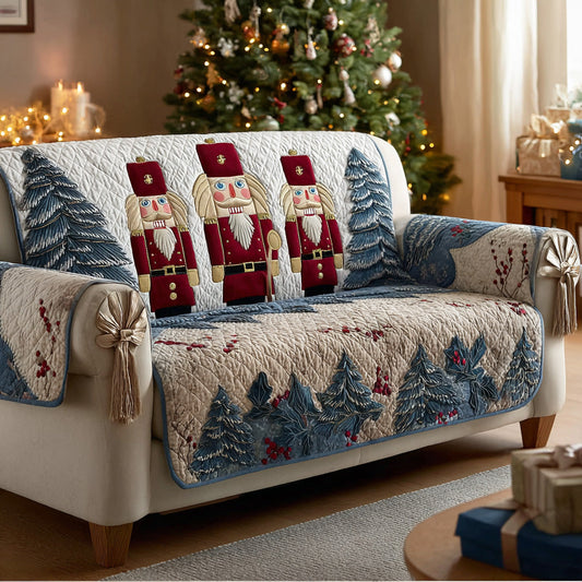 Holiday Soldier Quilted Sofa Cover NCU0TD1805