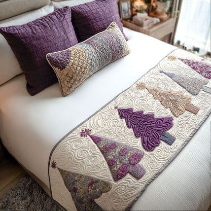 Holiday Spark Quilted Bed Runner NCU0PT9095