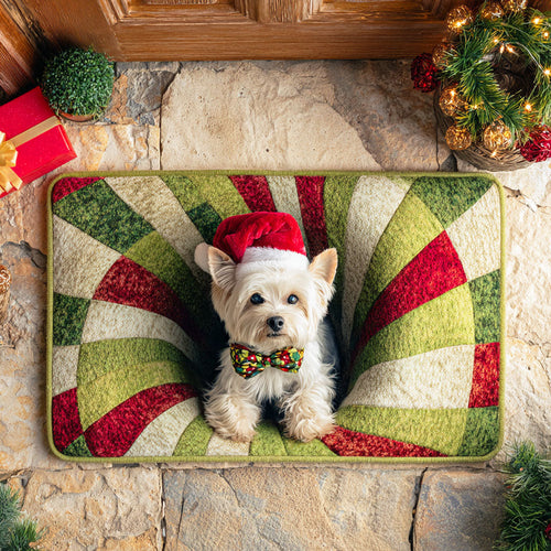 Holiday Terrier Doormat NCU0TD887