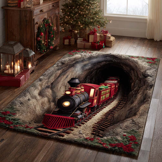 Holiday Tunnel Ride Area Rug NCU0XD1127