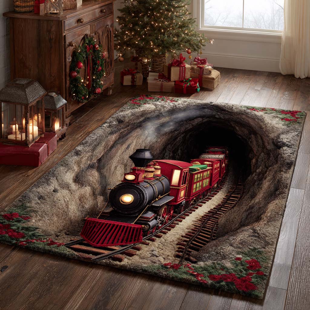 Christmas Area Rug NCU0VT303