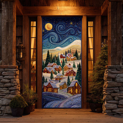 Holiday Village Quilted Door Cover NCU0PT10788