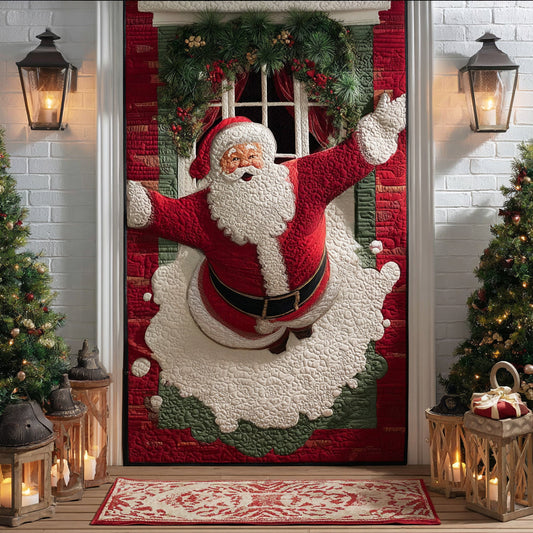 Holiday Visitor Quilted Door Cover NCU0DV8338