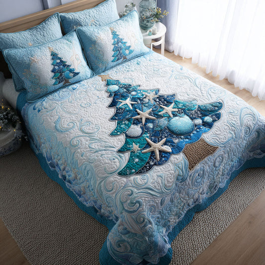 Holiday Voyage 3-Piece Quilted Bedding Set NCU0PT10310