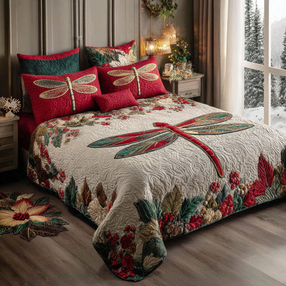Holiday Winglight 3-Piece Quilted Bedding Set NCU0PT10664