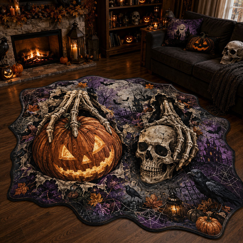 Hollow Moon Custom Shape Area Rug NCU0PT11832