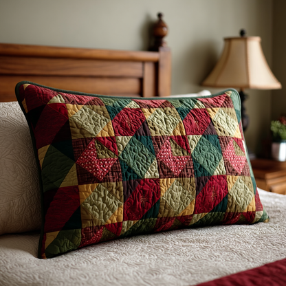 Holly Berry Dreams Quilted Bedding Pillow Case NCU0TV1261