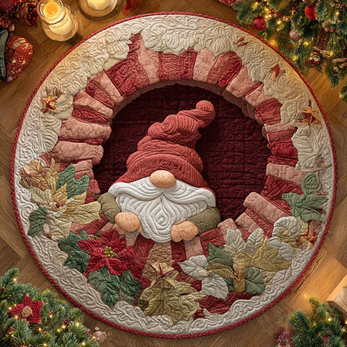 Holly Beard Quilted Round Mat NCU0TV1041