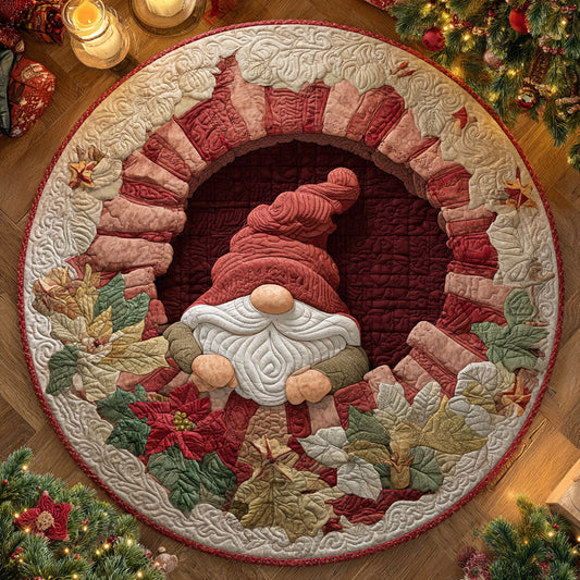 Holly Beard Quilted Round Mat NCU0TV1041