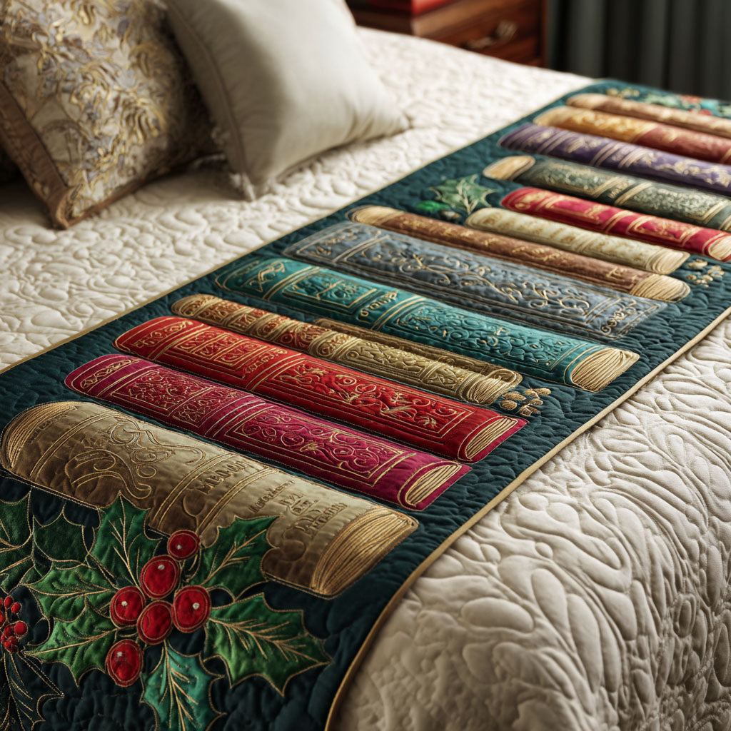 Holly Chronicles Quilted Bed Runner NCU0TV1374