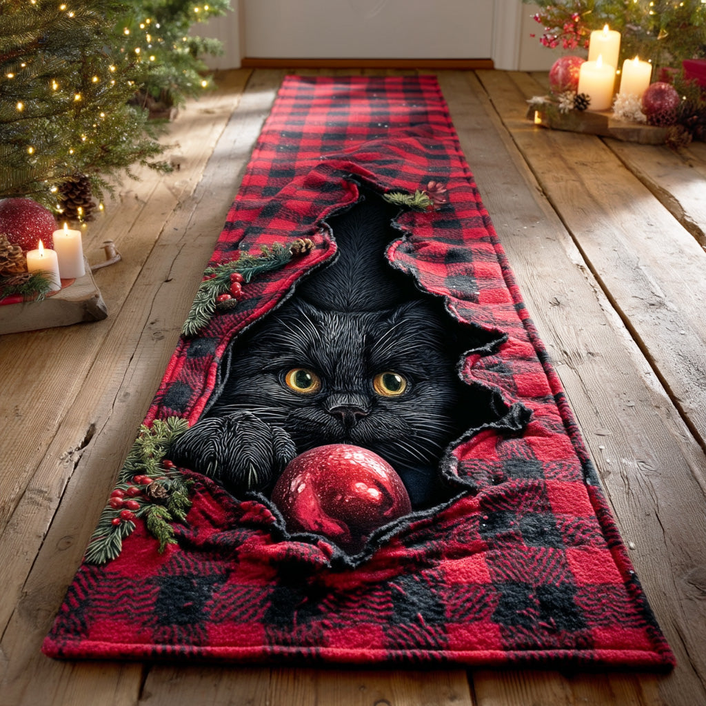 Holly Night Kitty Runner Carpet NCU0TD1316