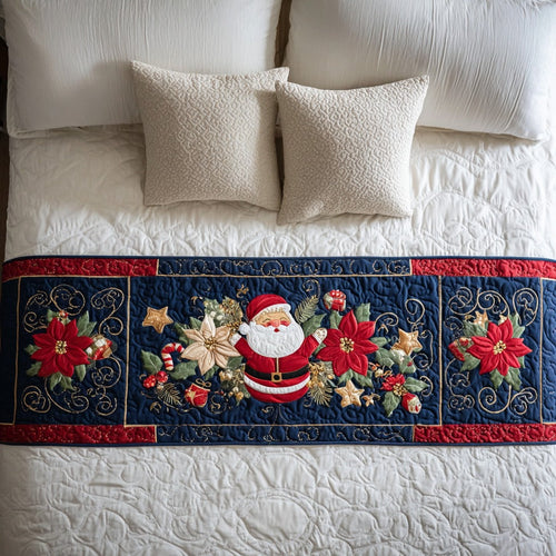 Holly Night Quilted Bed Runner NCU0TV682