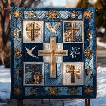Holy Blessings Quilted Blanket NCU0TH3451
