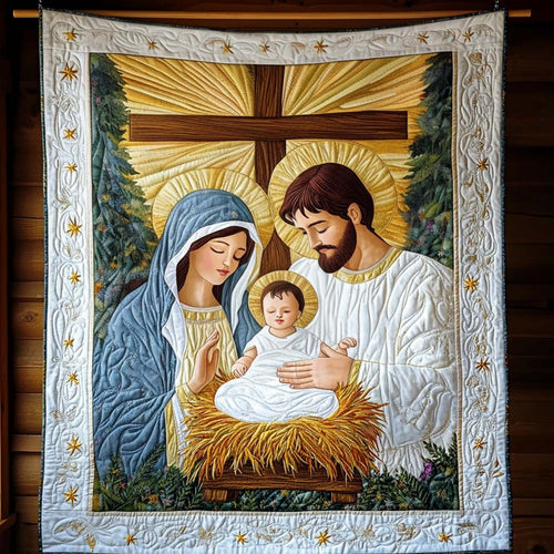 Holy Night Blossom Quilted Blanket NCU0NT1420