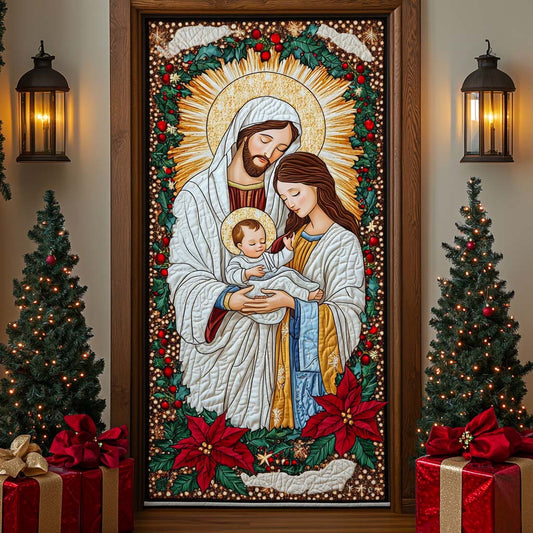 Holy Night Quilted Door Cover NCU0NT10990