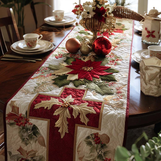 Holy Season Quilted Table Runner NCU0NT11459