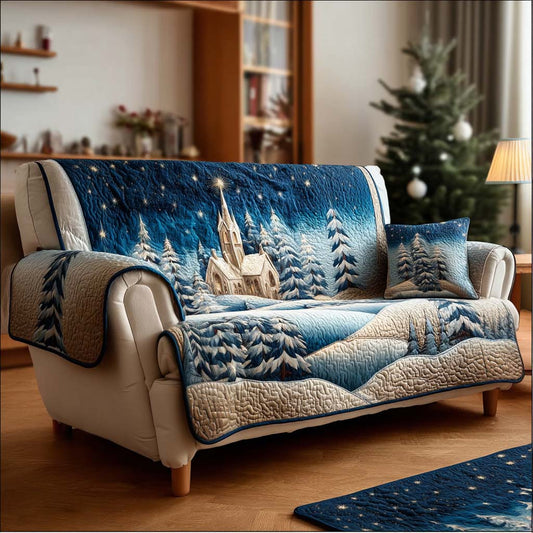 Holy Star Church Quilted Sofa Cover NCU0NT11330