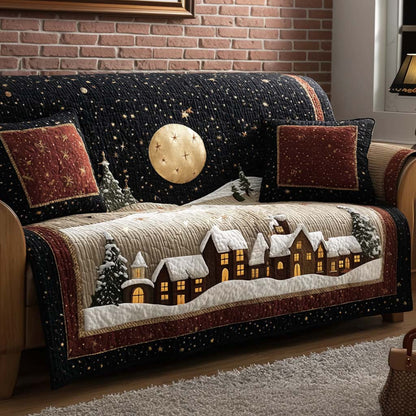 Home for Xmas Quilted Sofa Cover NCU0NT11049