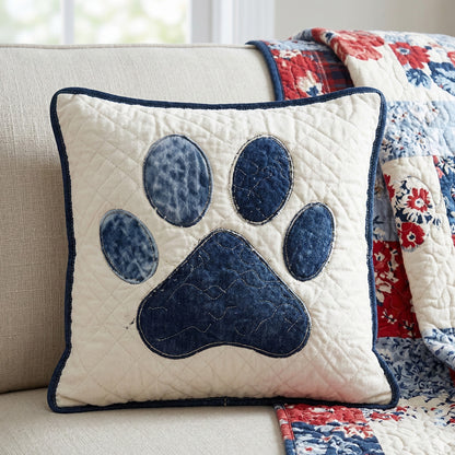 Homebound Paws V2 Quilted Pillow Case NCU0NT12247