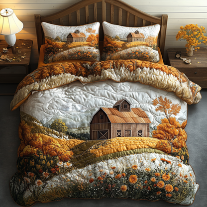 Homestead Dreams 3-Piece Quilted Bedding Set NCU0DV4680