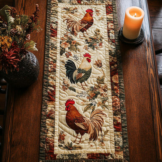 Homestead Style Quilted Table Runner NCU0VH3531