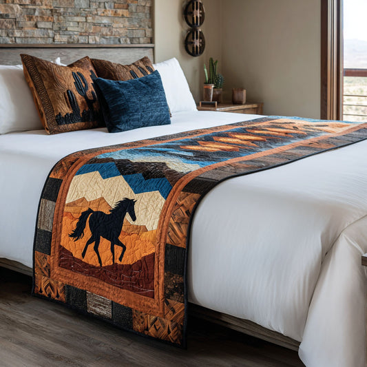Homestead Sunset Quilted Bed Runner NCU0PT8639