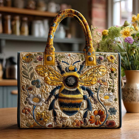 Honey Haven Quilted Tote Bag NCU0NT8621
