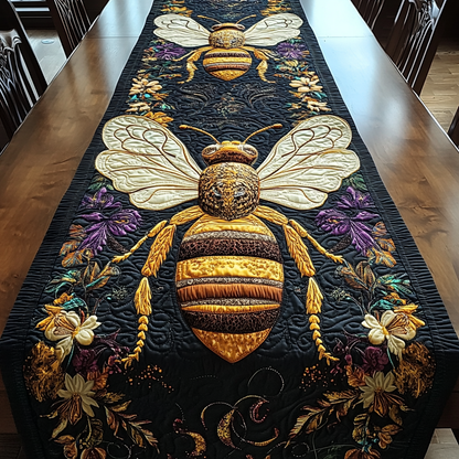 Honey Wings Quilted Table Runner NCU0DK4960