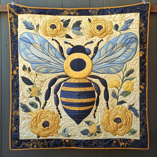 Honeybee Delight Quilted Blanket NCU0NT223