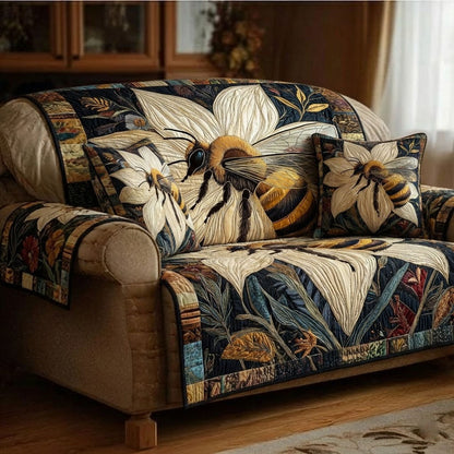 Honeycomb Charm Quilted Sofa Cover NCU0DK12029