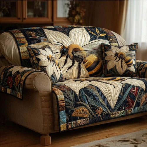 Honeycomb Charm Quilted Sofa Cover NCU0DK12029